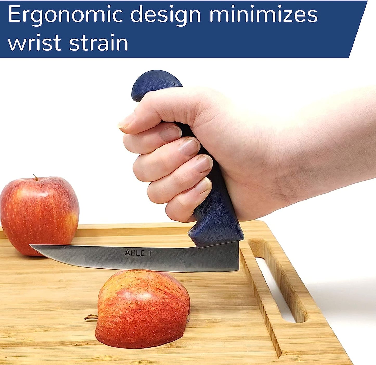 ABLE-T Right Angle Knife, Approved by a Certified Occupational Therapist