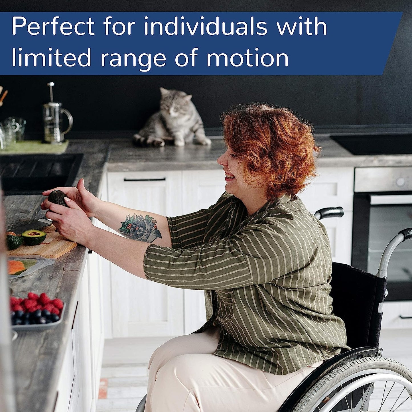 ABLE-T Right Angle Knife, Approved by a Certified Occupational Therapist
